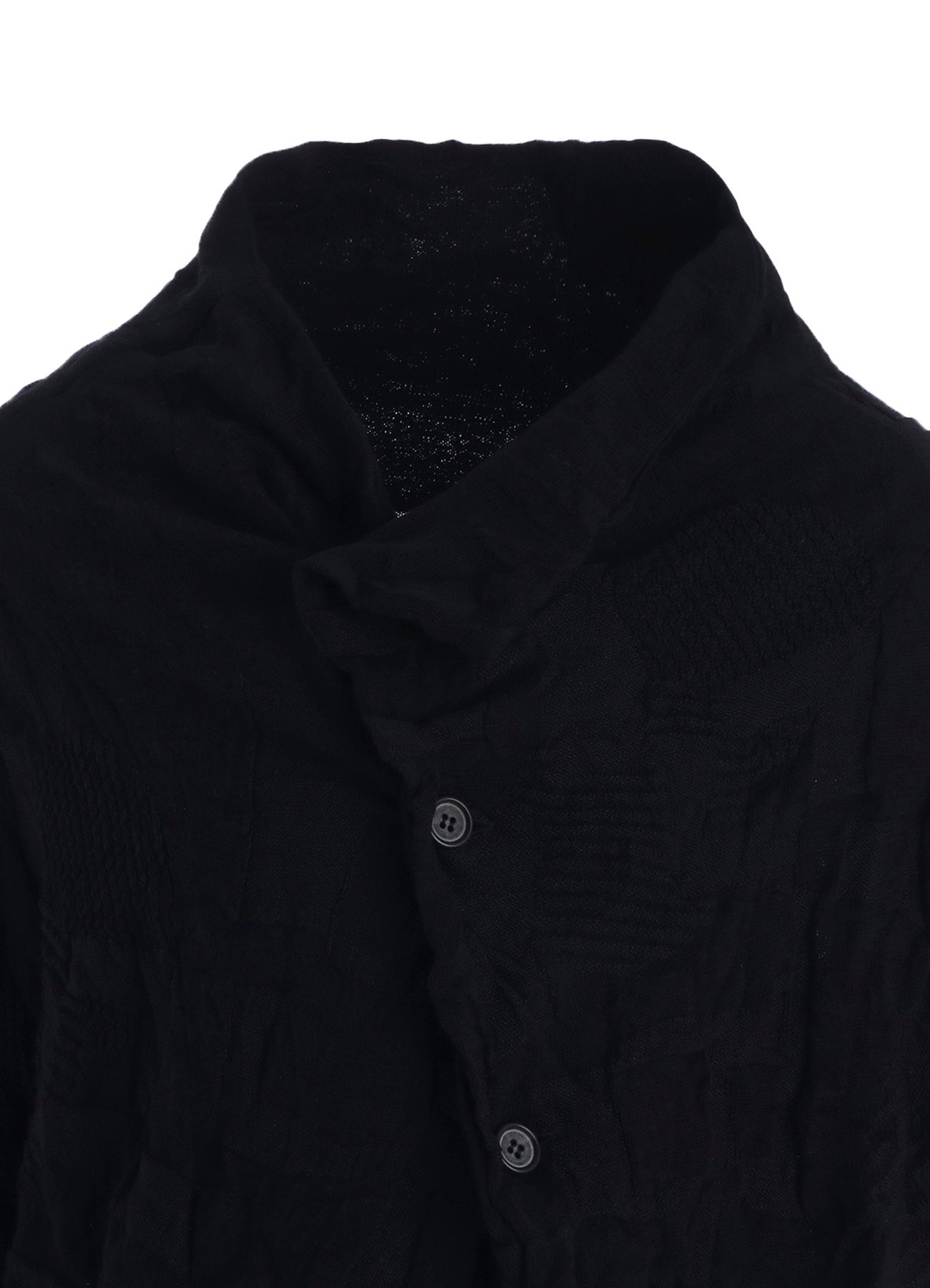 STRIPE CIRCLE LINKS 3-BUTTON CARDIGAN – THE SHOP YOHJI YAMAMOTO