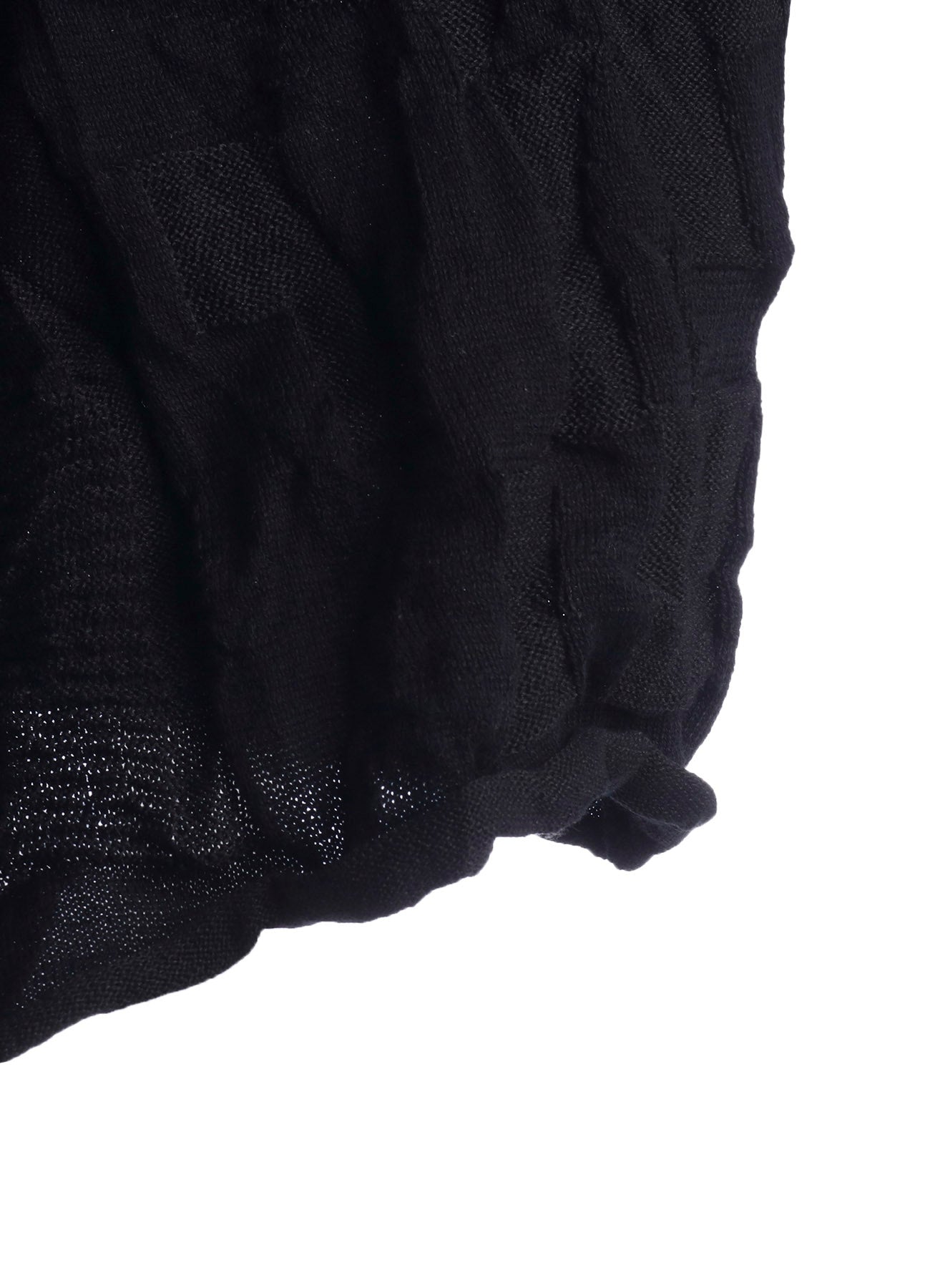 STRIPE CIRCLE LINKS 3-BUTTON CARDIGAN