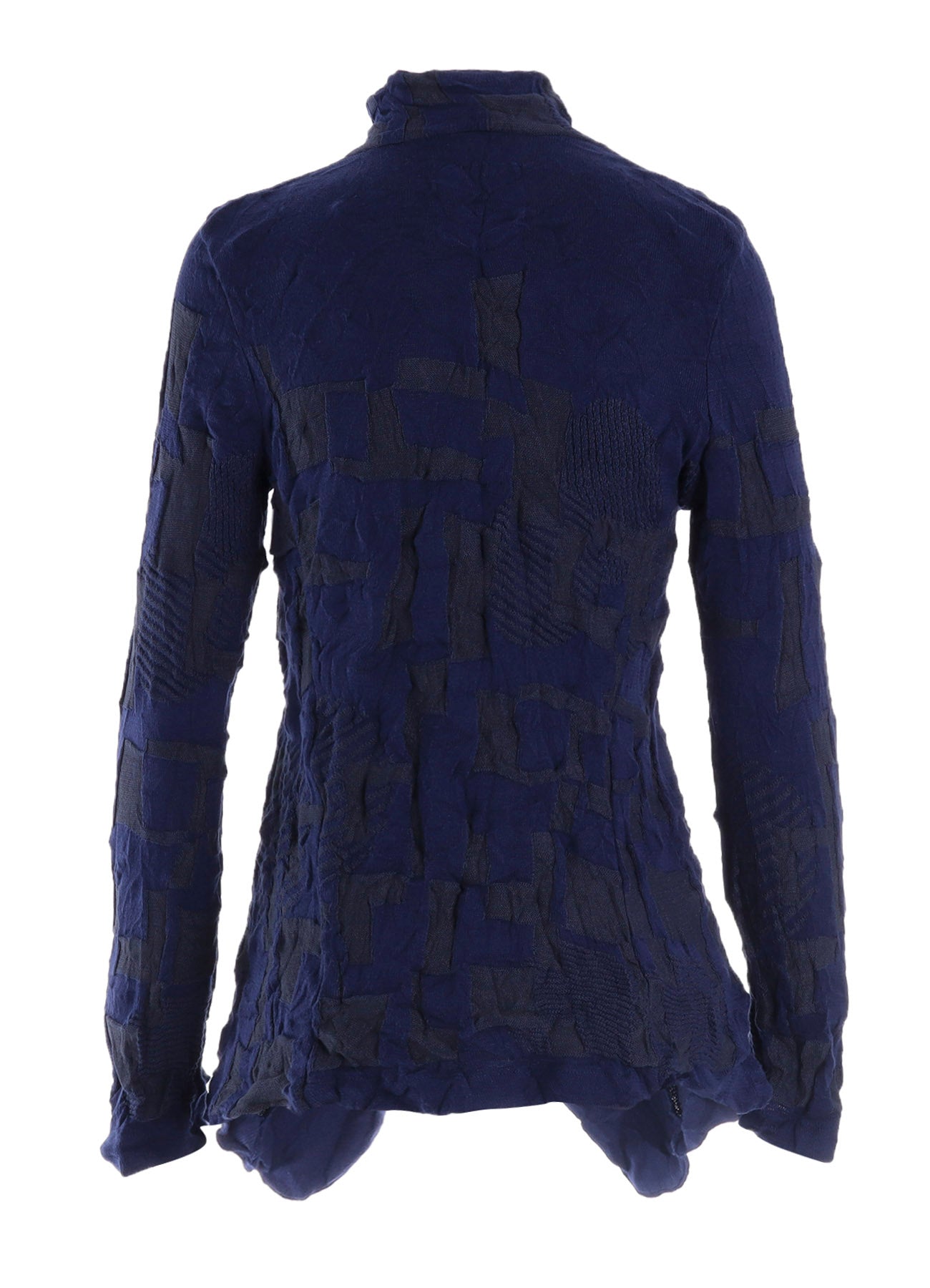 STRIPE CIRCLE LINKS 4-BUTTON JACKET