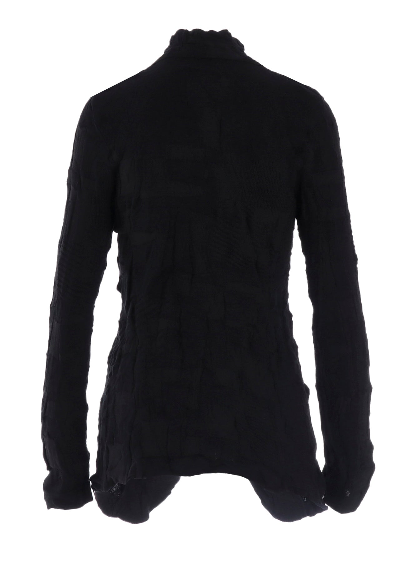 STRIPE CIRCLE LINKS 4-BUTTON JACKET