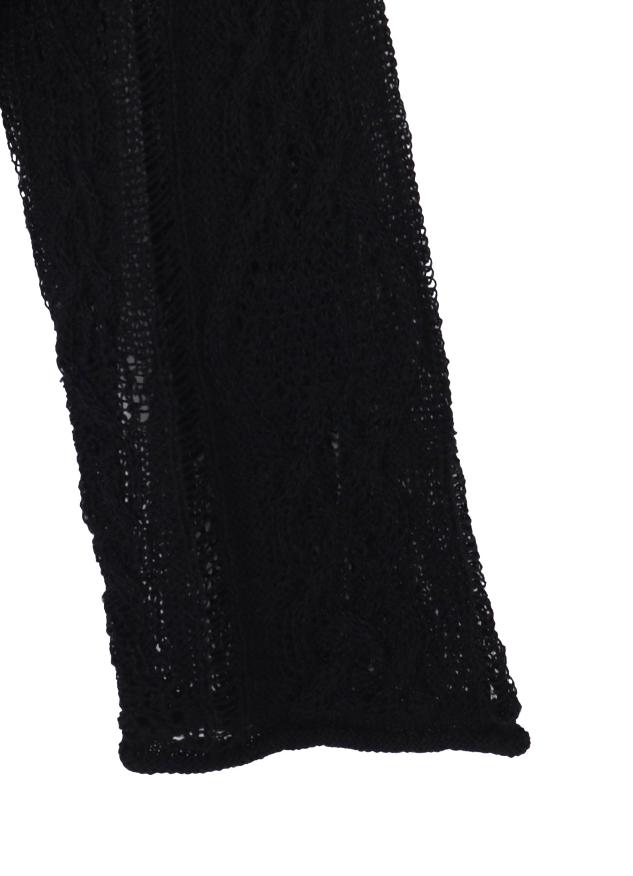 OPEN-WEAVE CABLE-KNIT PULLOVER