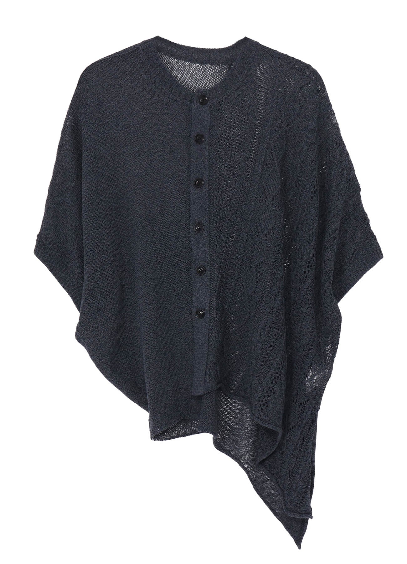 OPEN-WEAVE CABLE-KNIT COAT – THE SHOP YOHJI YAMAMOTO