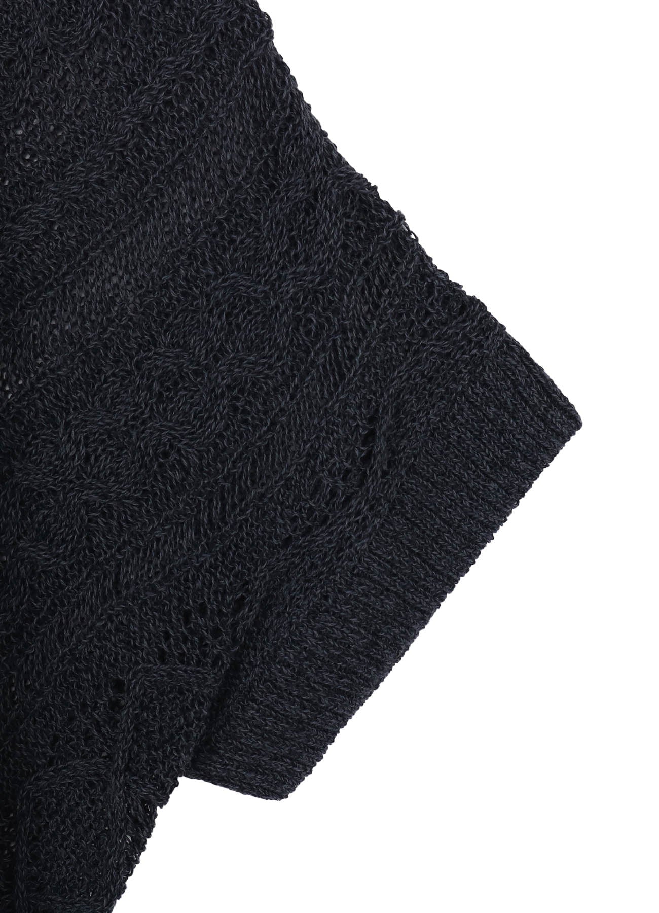 OPEN-WEAVE CABLE-KNIT COAT – THE SHOP YOHJI YAMAMOTO