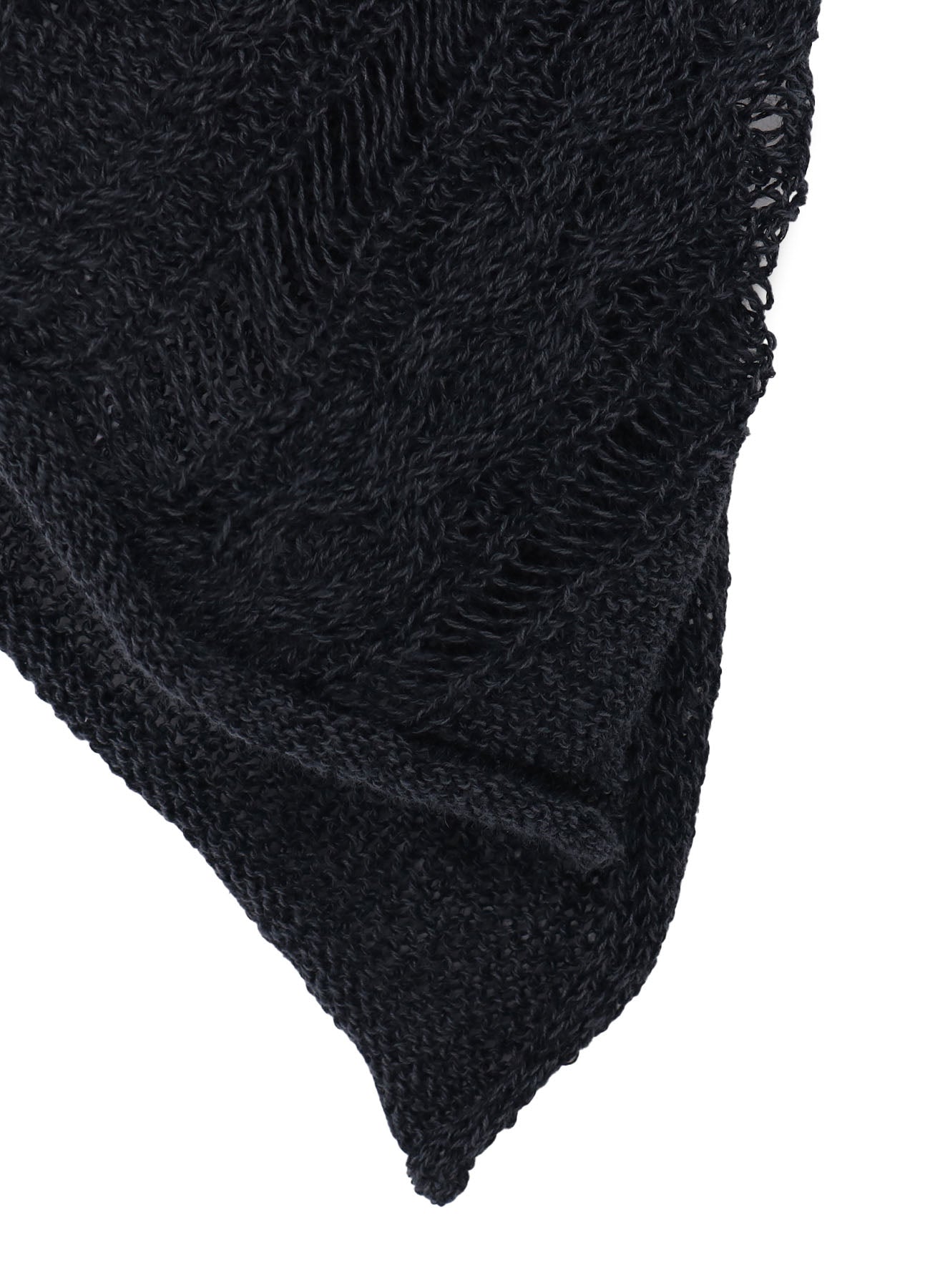 OPEN-WEAVE CABLE-KNIT COAT – THE SHOP YOHJI YAMAMOTO