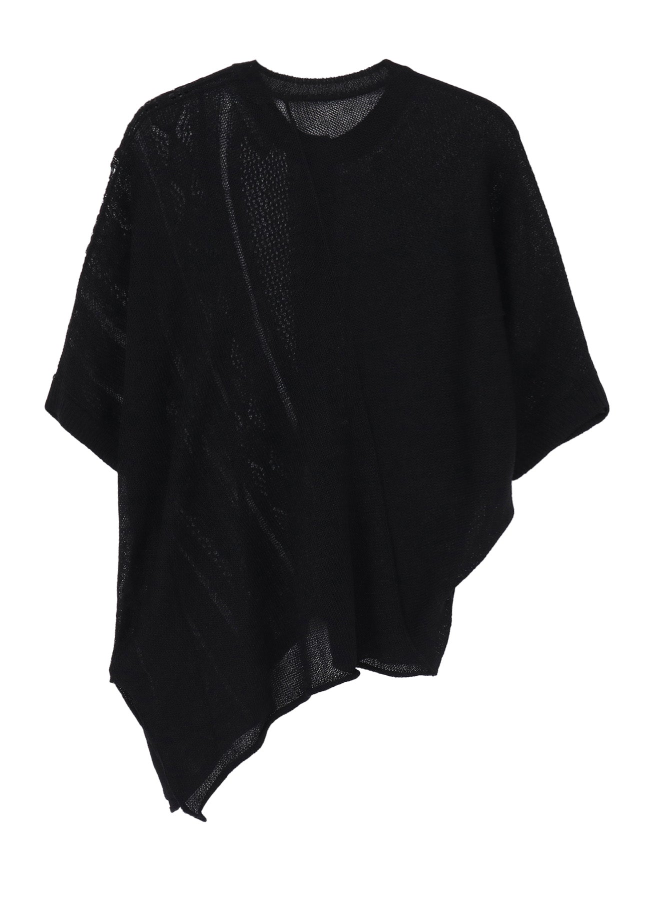 OPEN-WEAVE CABLE-KNIT COAT