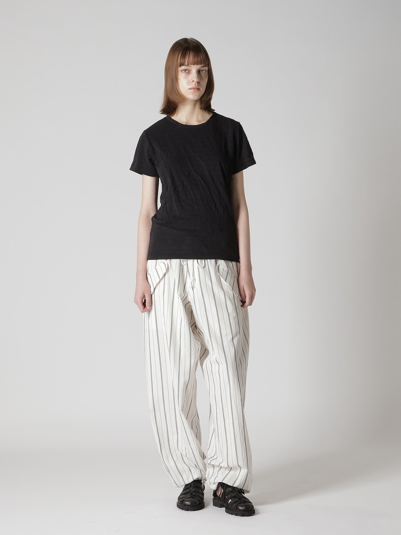 WRINKLE JERSEY Y'S STITCH T