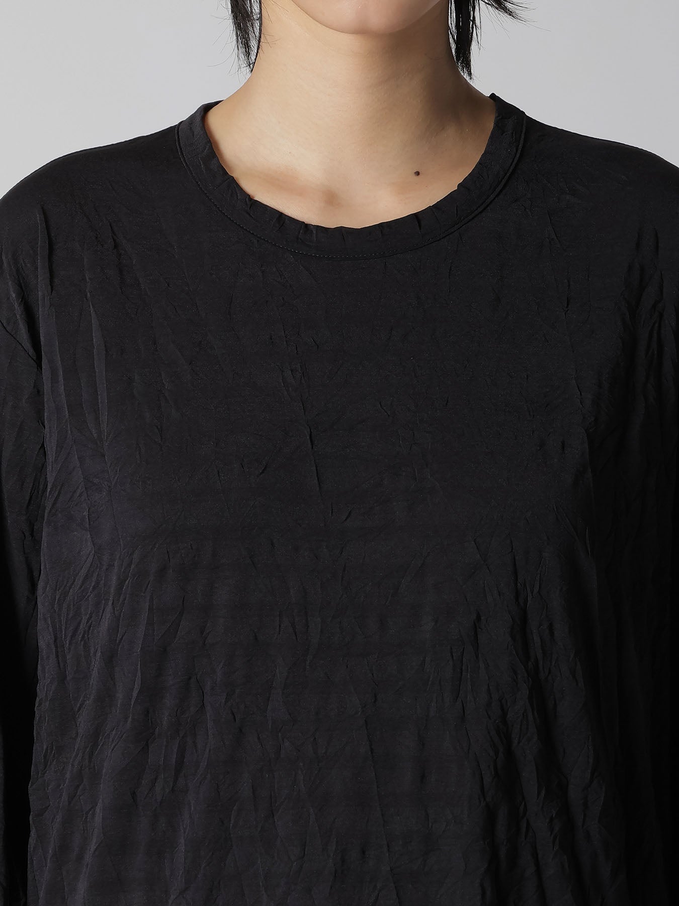 WRINKLE JERSEY Y'S STITCH LONG SLEEVE BIG T