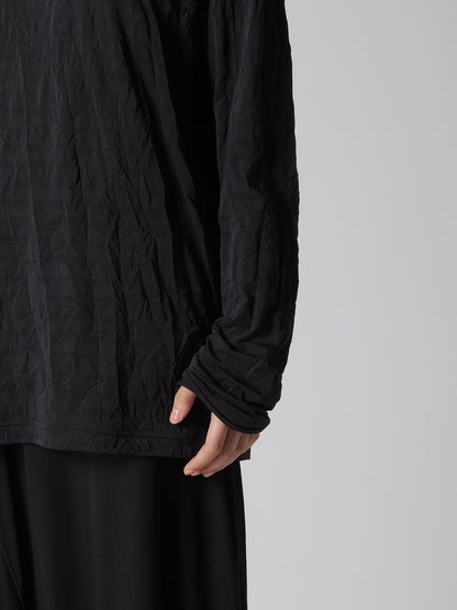WRINKLE JERSEY Y'S STITCH LONG SLEEVE BIG T