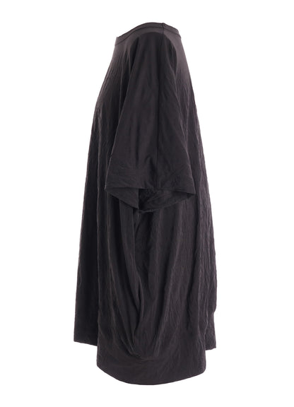 WRINKLE JERSEY Y'S STITCH BIG SLEEVELESS T