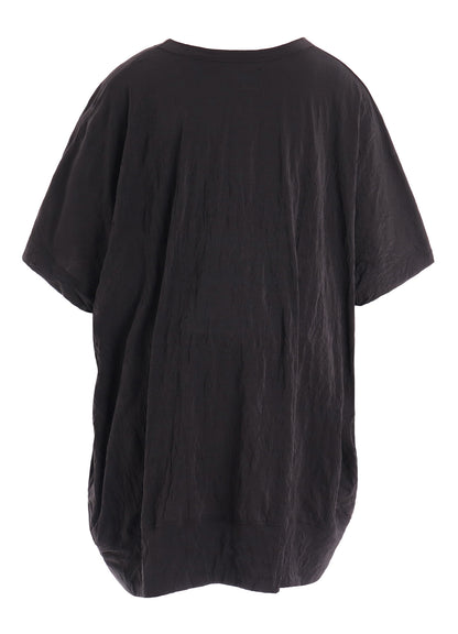 WRINKLE JERSEY Y'S STITCH BIG SLEEVELESS T