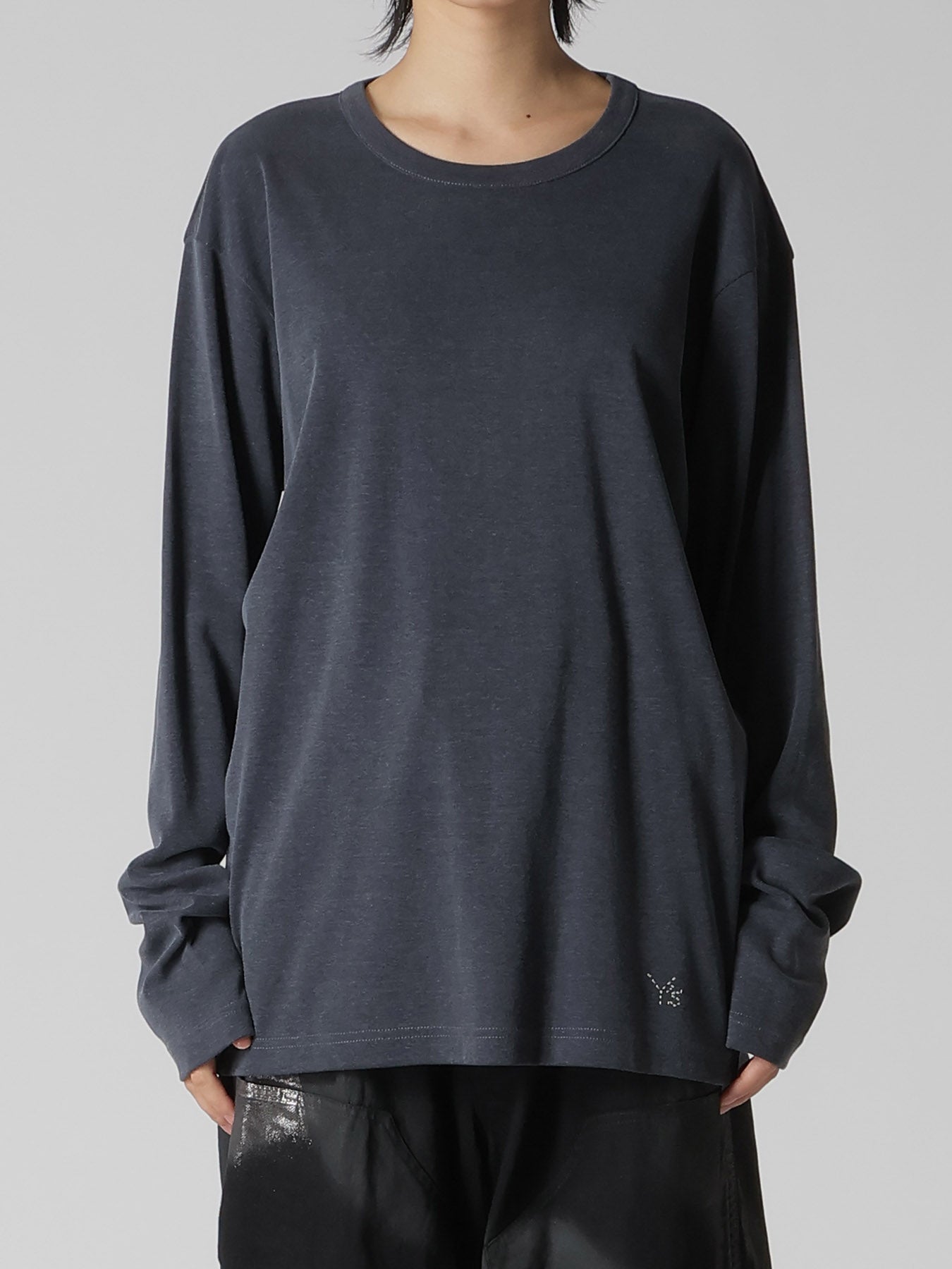 COTTON FRAISE Y'S STITCH LONG SLEEVE BIG T