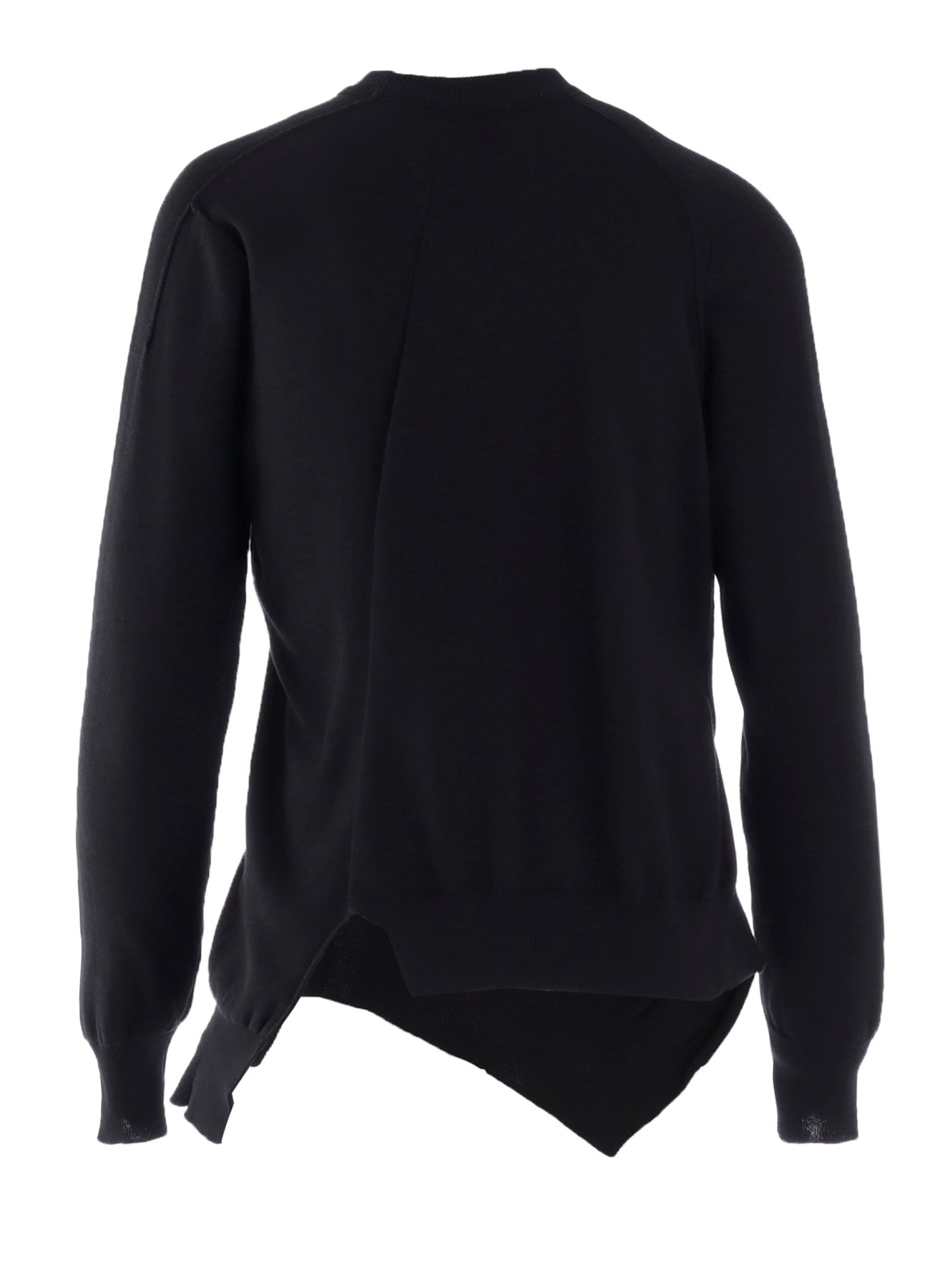 "Y" INTERSIA JERSEY LONG SLEEVE PULLOVER