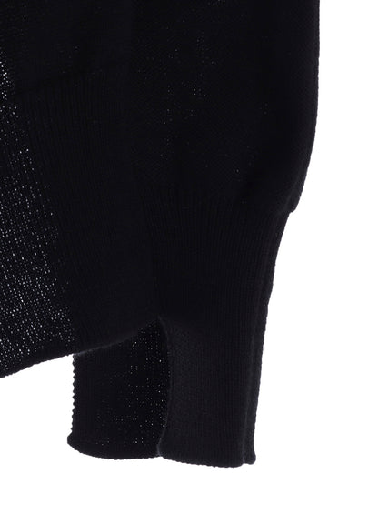 "Y" INTERSIA JERSEY LONG SLEEVE PULLOVER