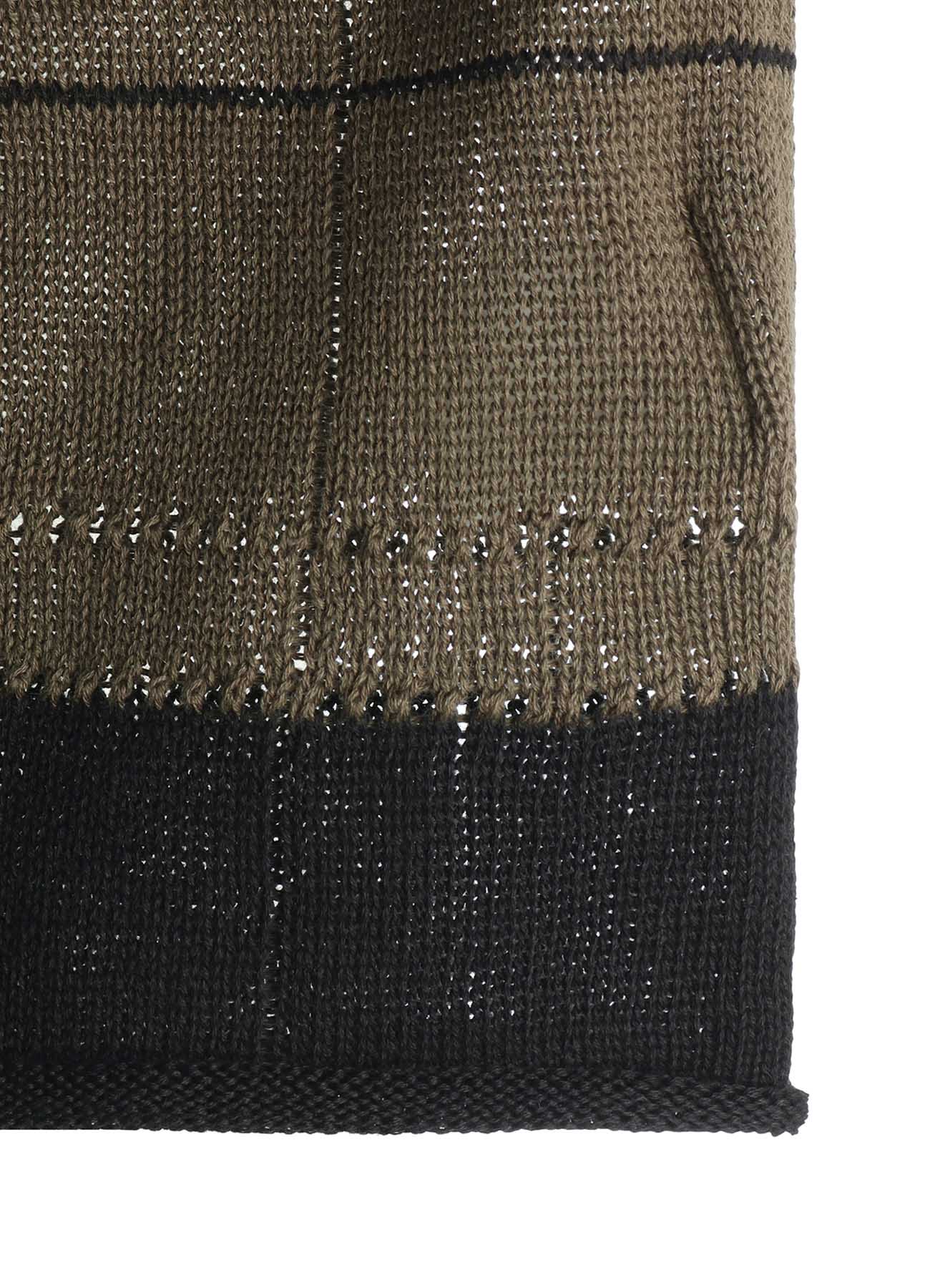 COTTON JERSEY DROP SHOULDER SHORT PULLOVER