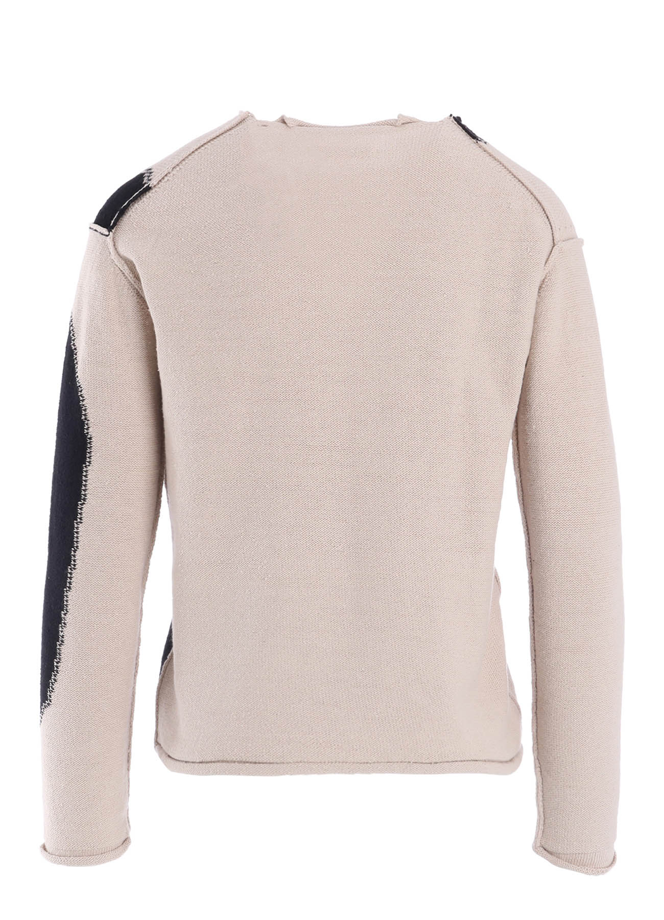 INTERSIA JERSEY ROUND NECK KNIT PULLOVER – THE SHOP YOHJI YAMAMOTO
