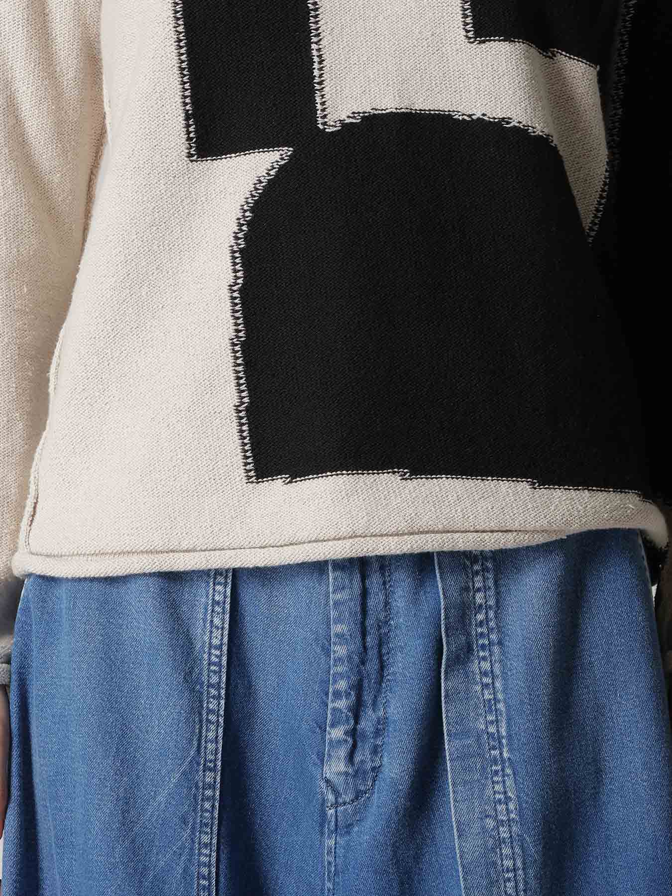 INTERSIA JERSEY ROUND NECK KNIT PULLOVER – THE SHOP YOHJI YAMAMOTO