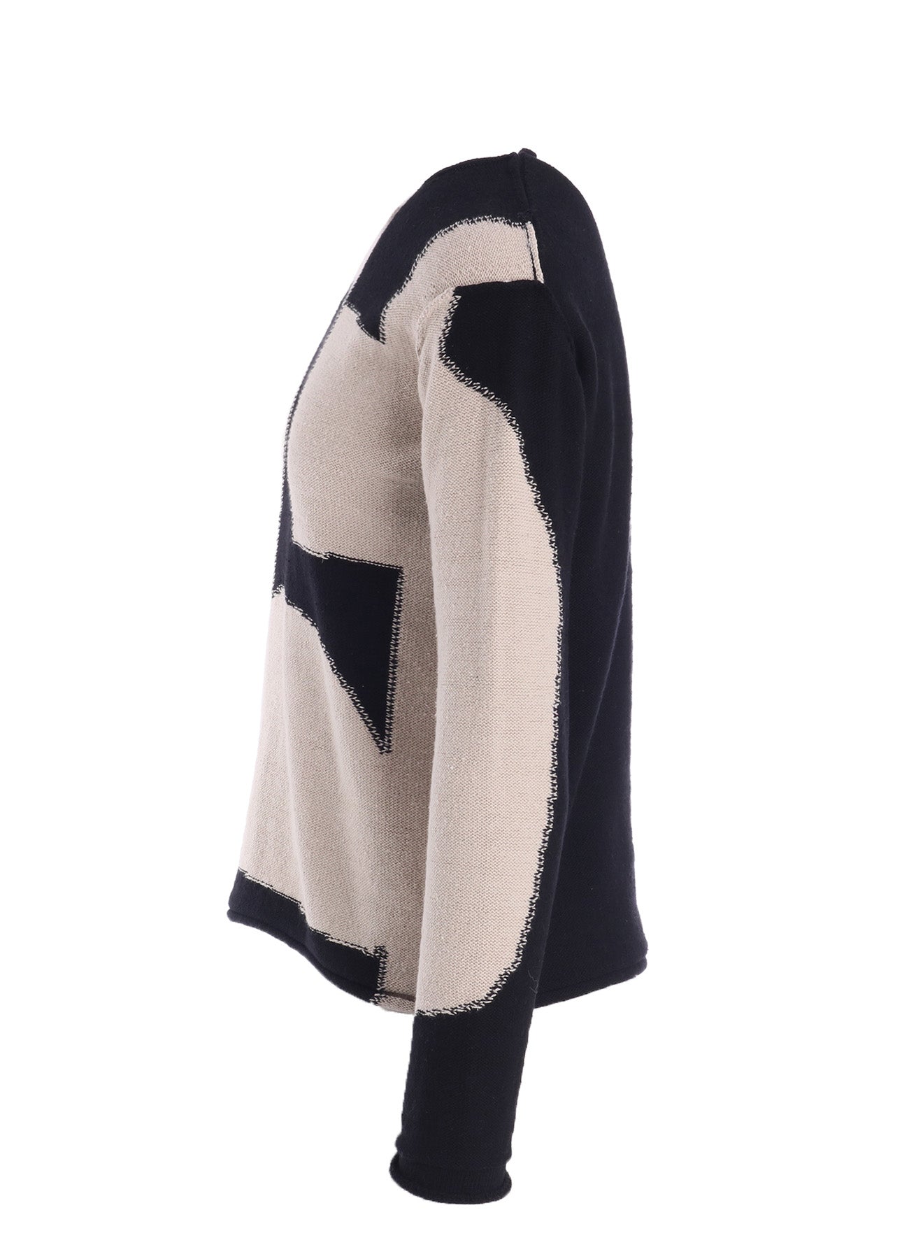 INTERSIA JERSEY ROUND NECK KNIT PULLOVER – THE SHOP YOHJI YAMAMOTO