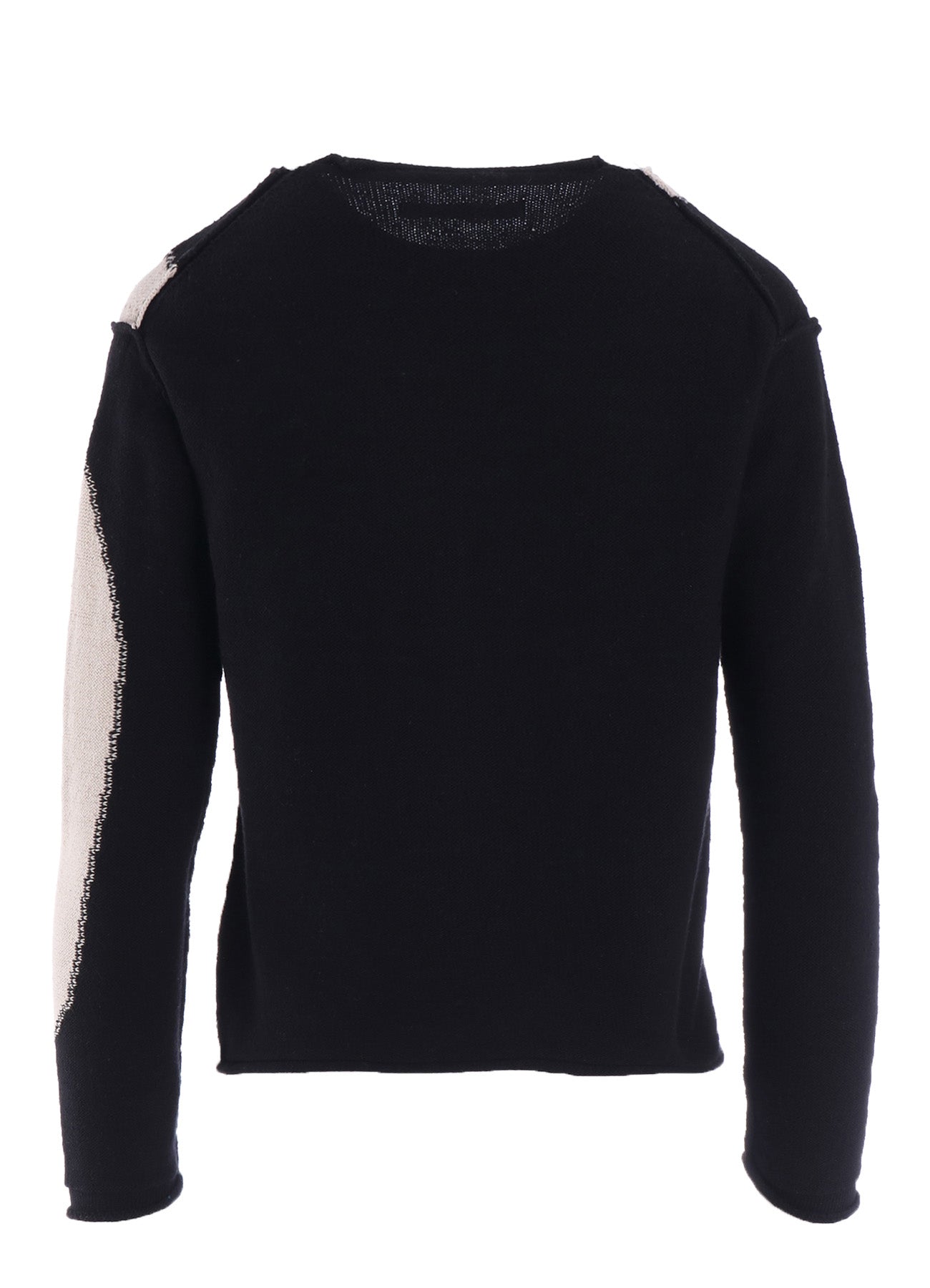INTERSIA JERSEY ROUND NECK KNIT PULLOVER – THE SHOP YOHJI YAMAMOTO