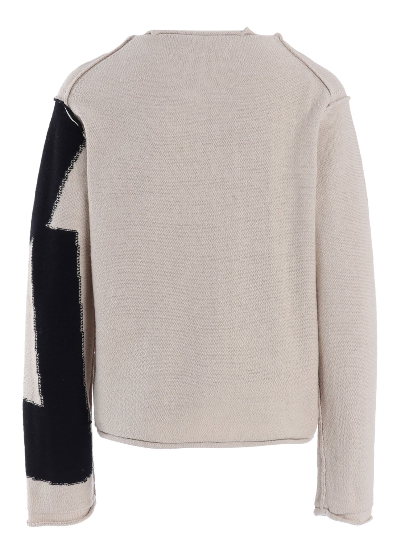 INTERSIA JERSEY ROUND NECK KNIT CARDIGAN – THE SHOP YOHJI YAMAMOTO