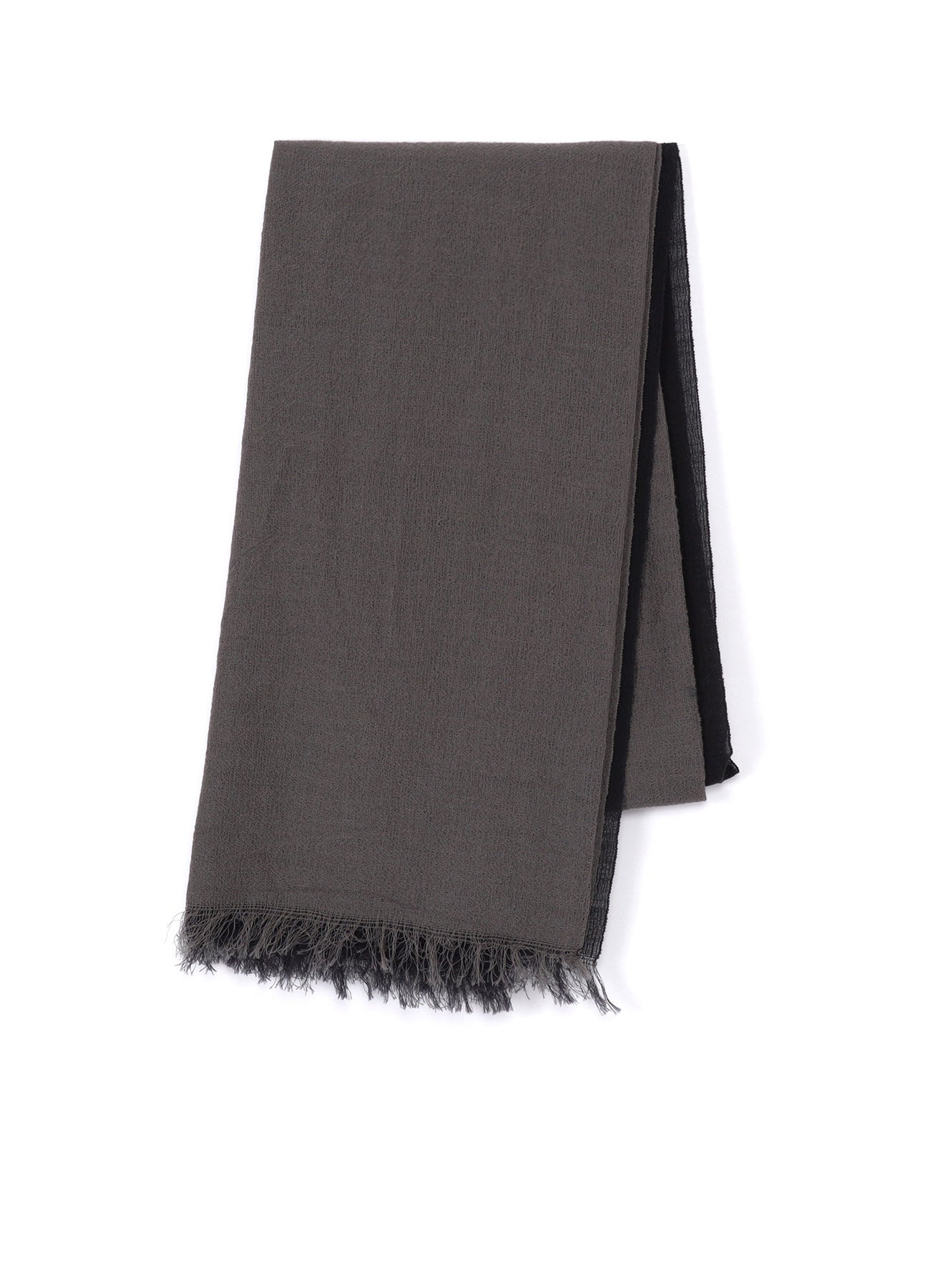 WOOL DOUBLE LAYTER SCARF – THE SHOP YOHJI YAMAMOTO
