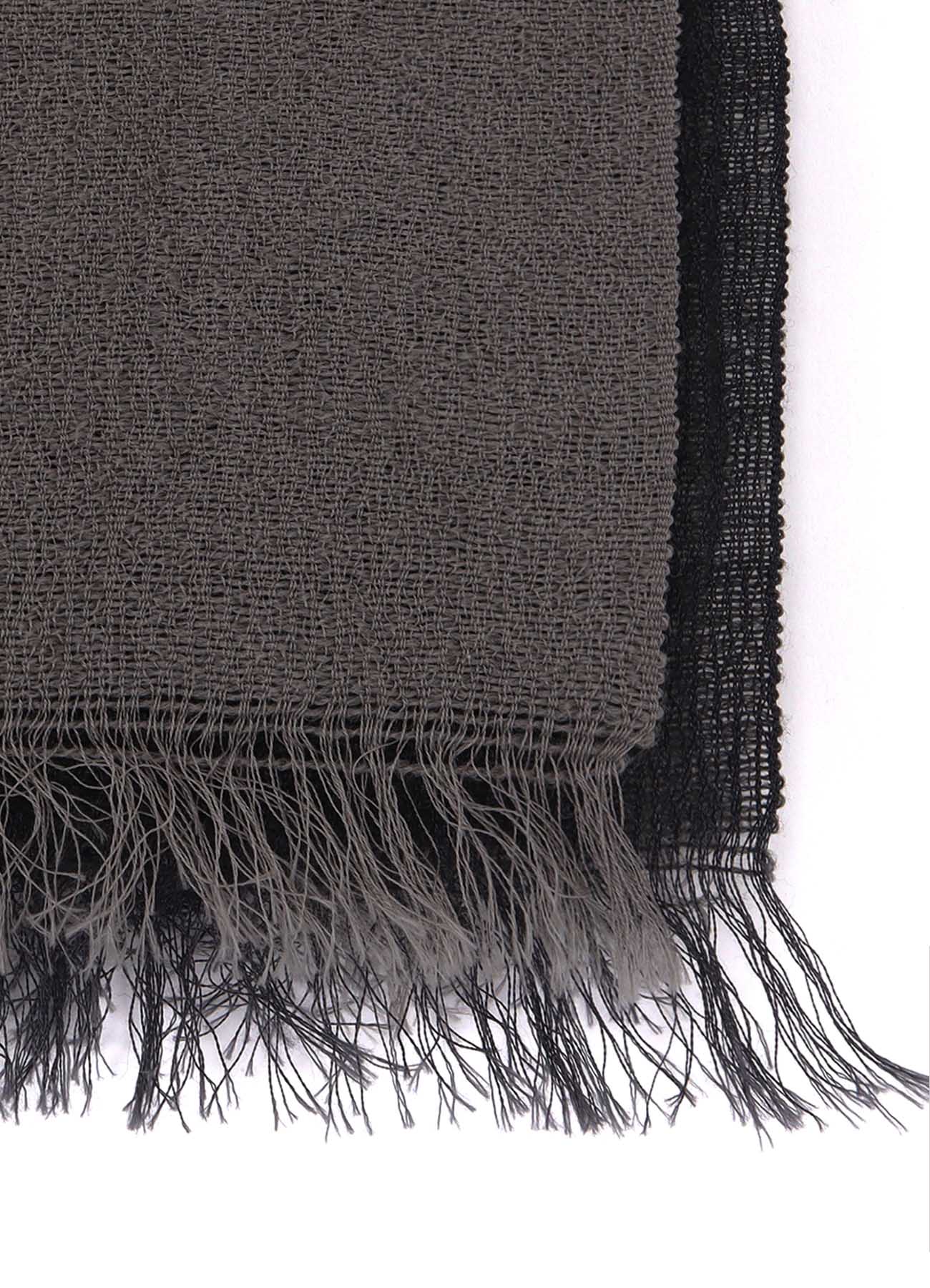 WOOL DOUBLE LAYTER SCARF – THE SHOP YOHJI YAMAMOTO