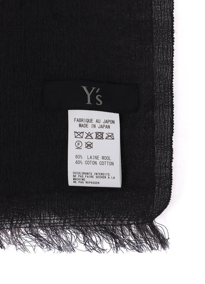 WOOL DOUBLE LAYTER SCARF