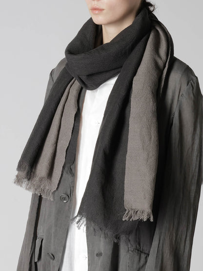 WOOL DOUBLE LAYTER SCARF