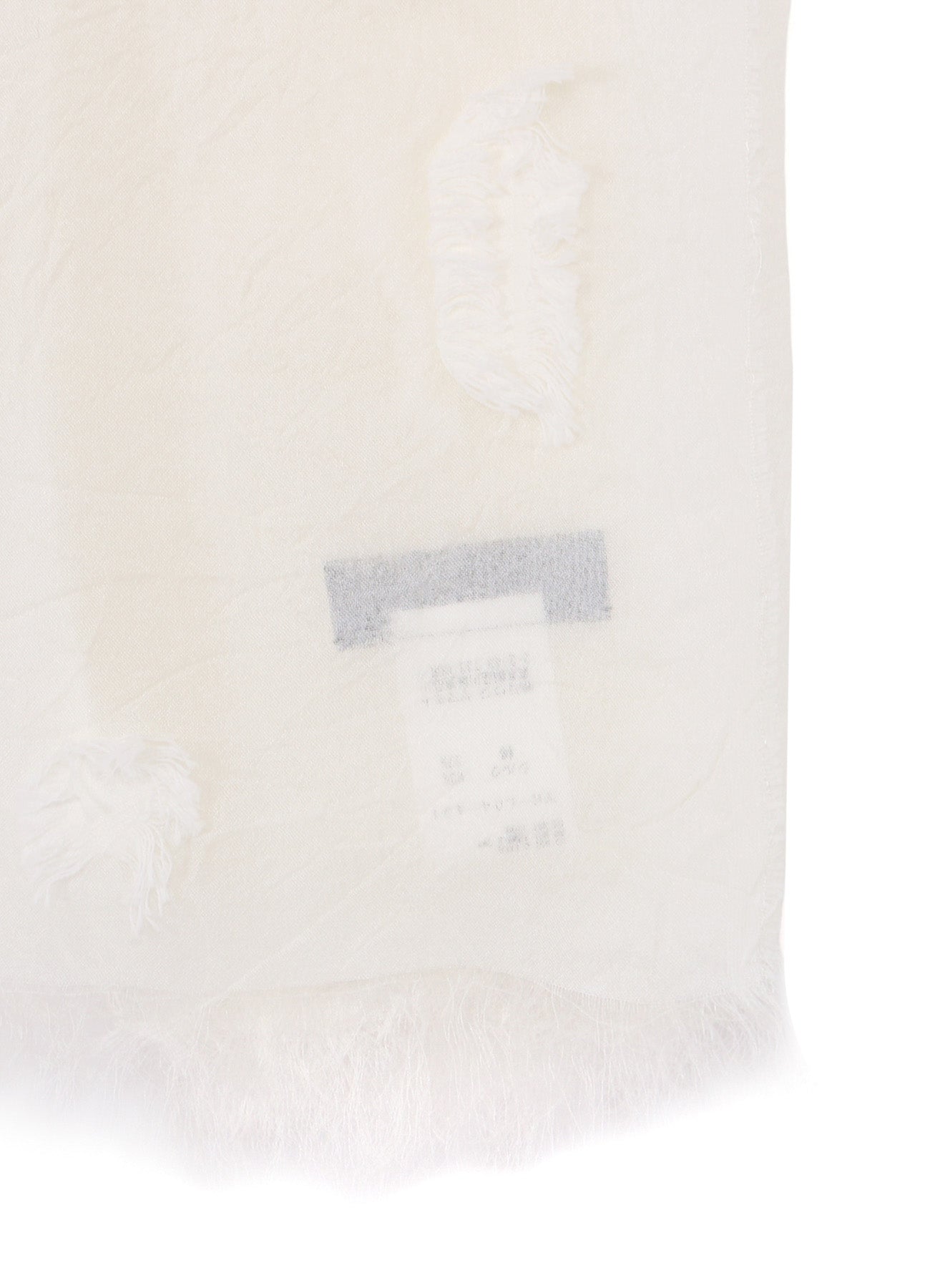 CUT SILK JACQUARD DOT CUT SCARF