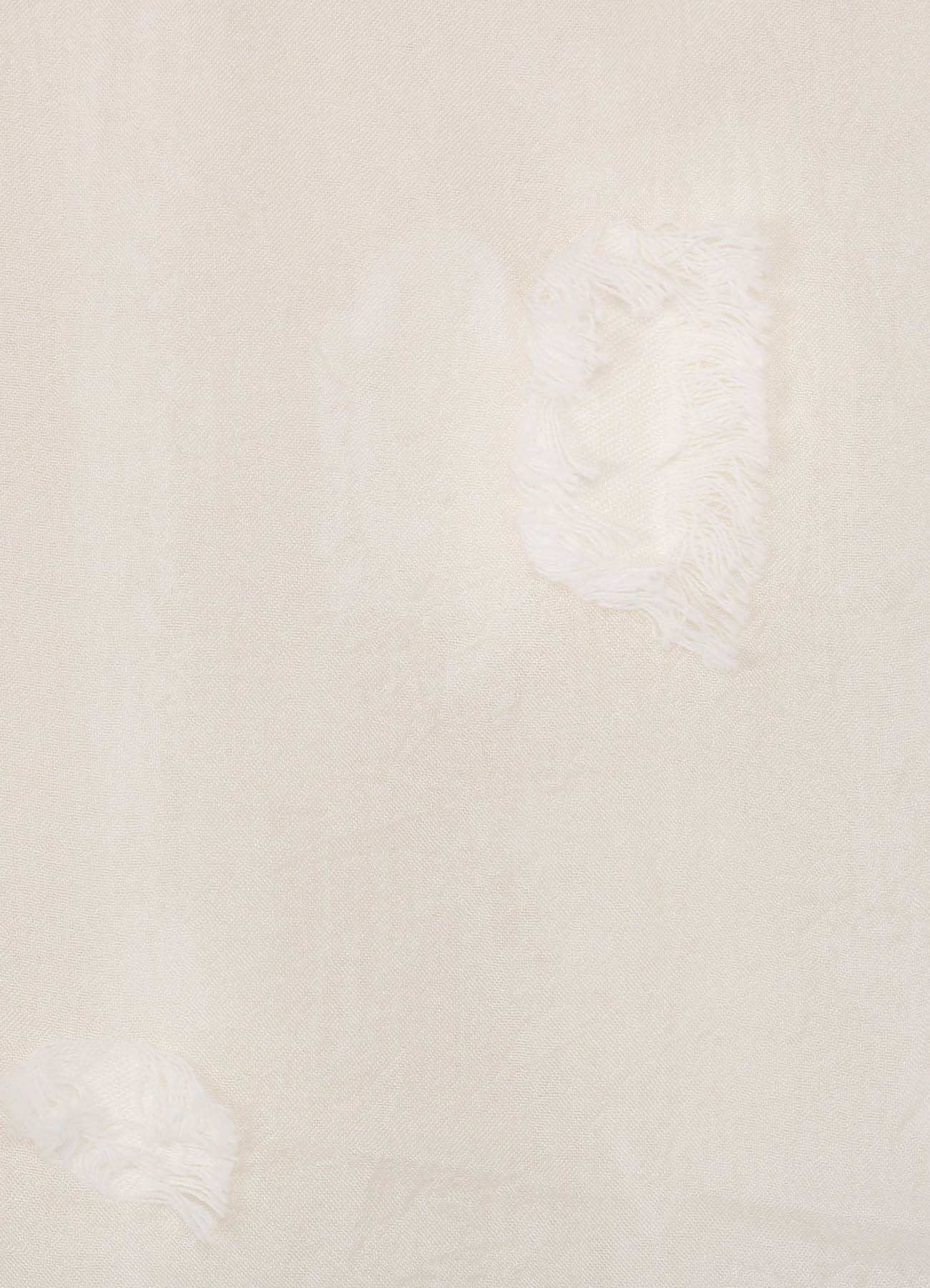 CUT SILK JACQUARD DOT CUT SCARF