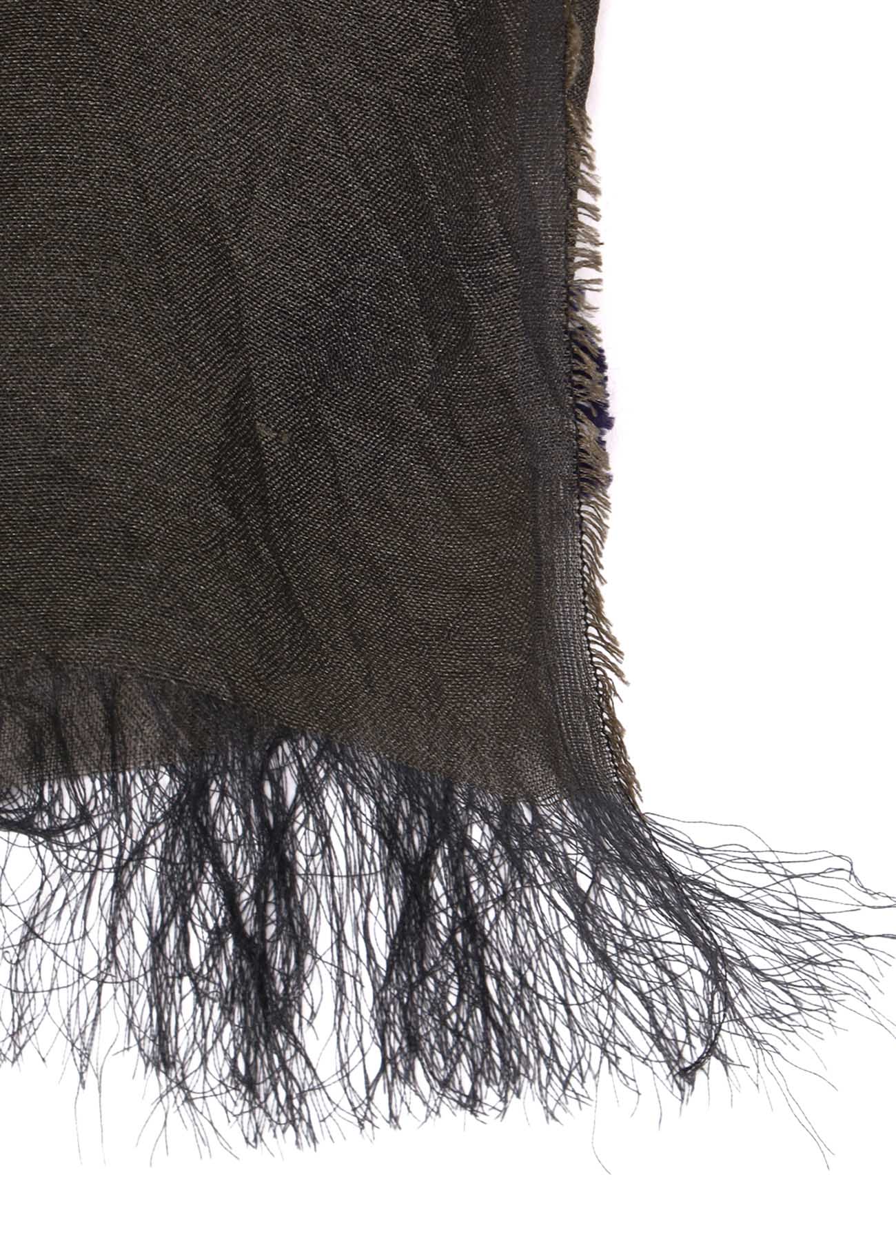 CUT SILK JACQUARD DOT CUT SCARF – THE SHOP YOHJI YAMAMOTO