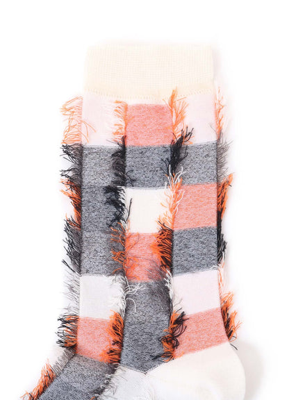 CUT BLOCK JACQUARD SOKCS