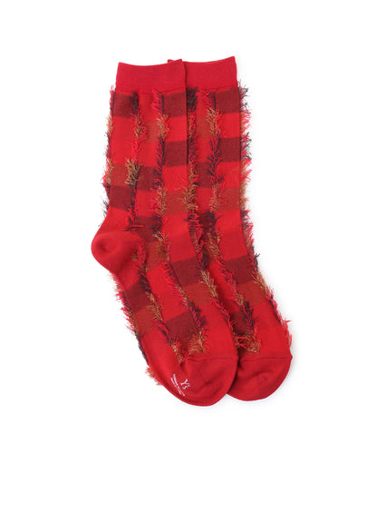 CUT BLOCK JACQUARD SOKCS