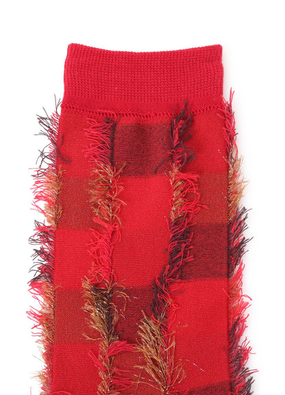 CUT BLOCK JACQUARD SOKCS