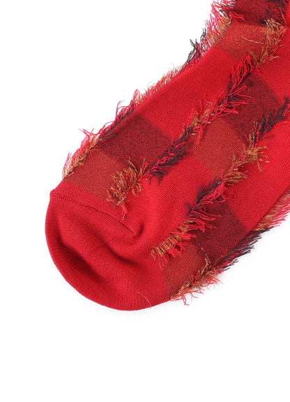 CUT BLOCK JACQUARD SOKCS