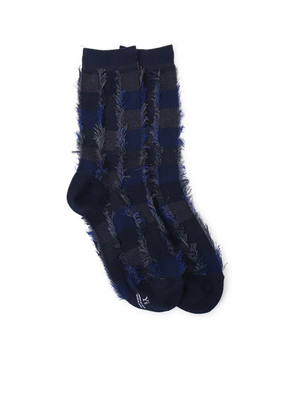 CUT BLOCK JACQUARD SOKCS