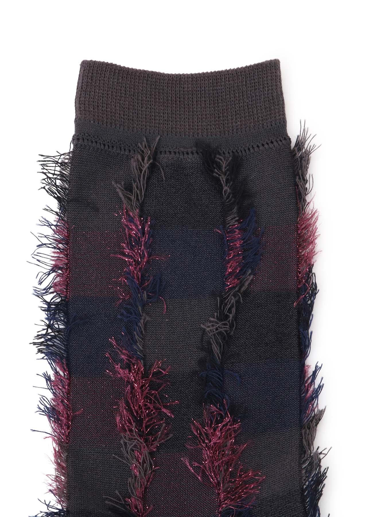 CUT BLOCK JACQUARD SOKCS