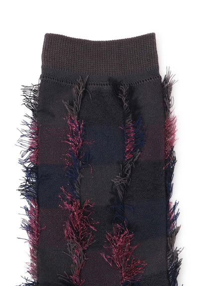 CUT BLOCK JACQUARD SOKCS