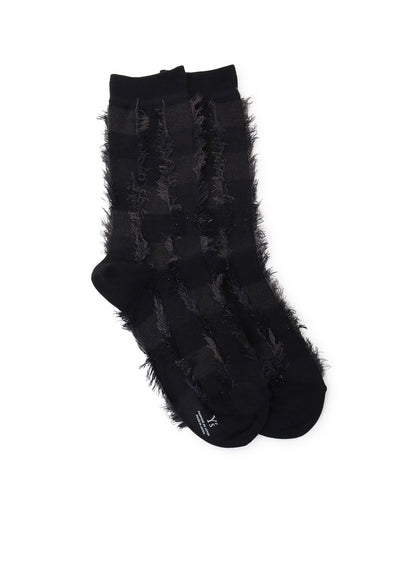 CUT BLOCK JACQUARD SOKCS