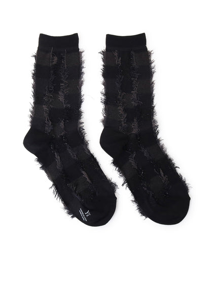 CUT BLOCK JACQUARD SOKCS