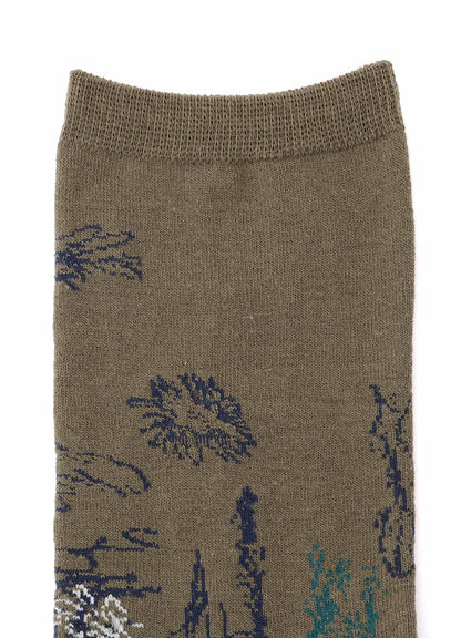 FLOWER PATTERN JQ SOCKS