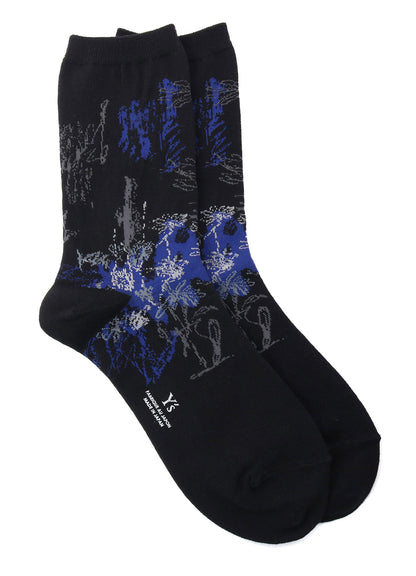 FLOWER PATTERN JQ SOCKS