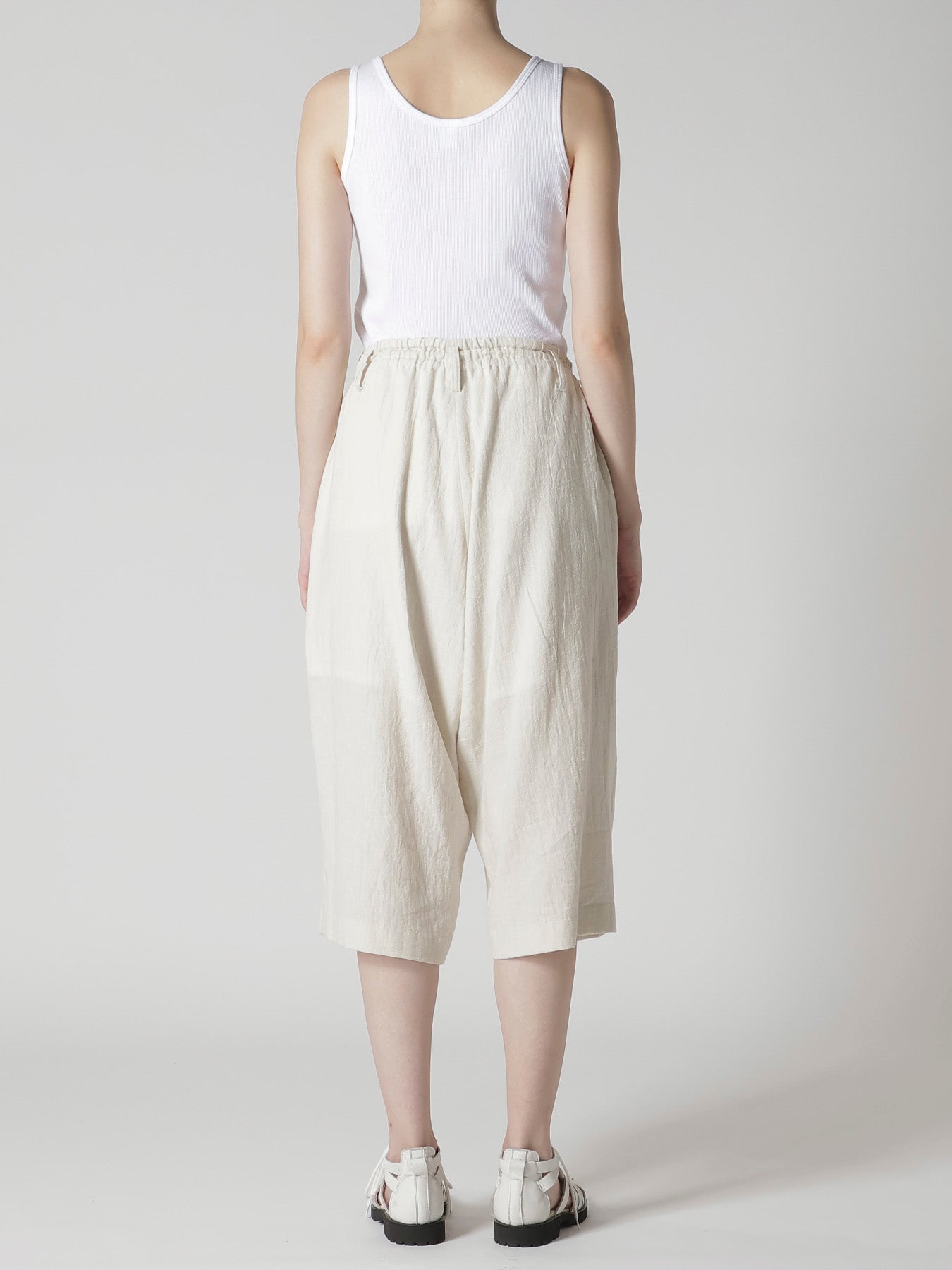 C/LI VIYELLA FANAGE 3 TUCK HALF PANTS