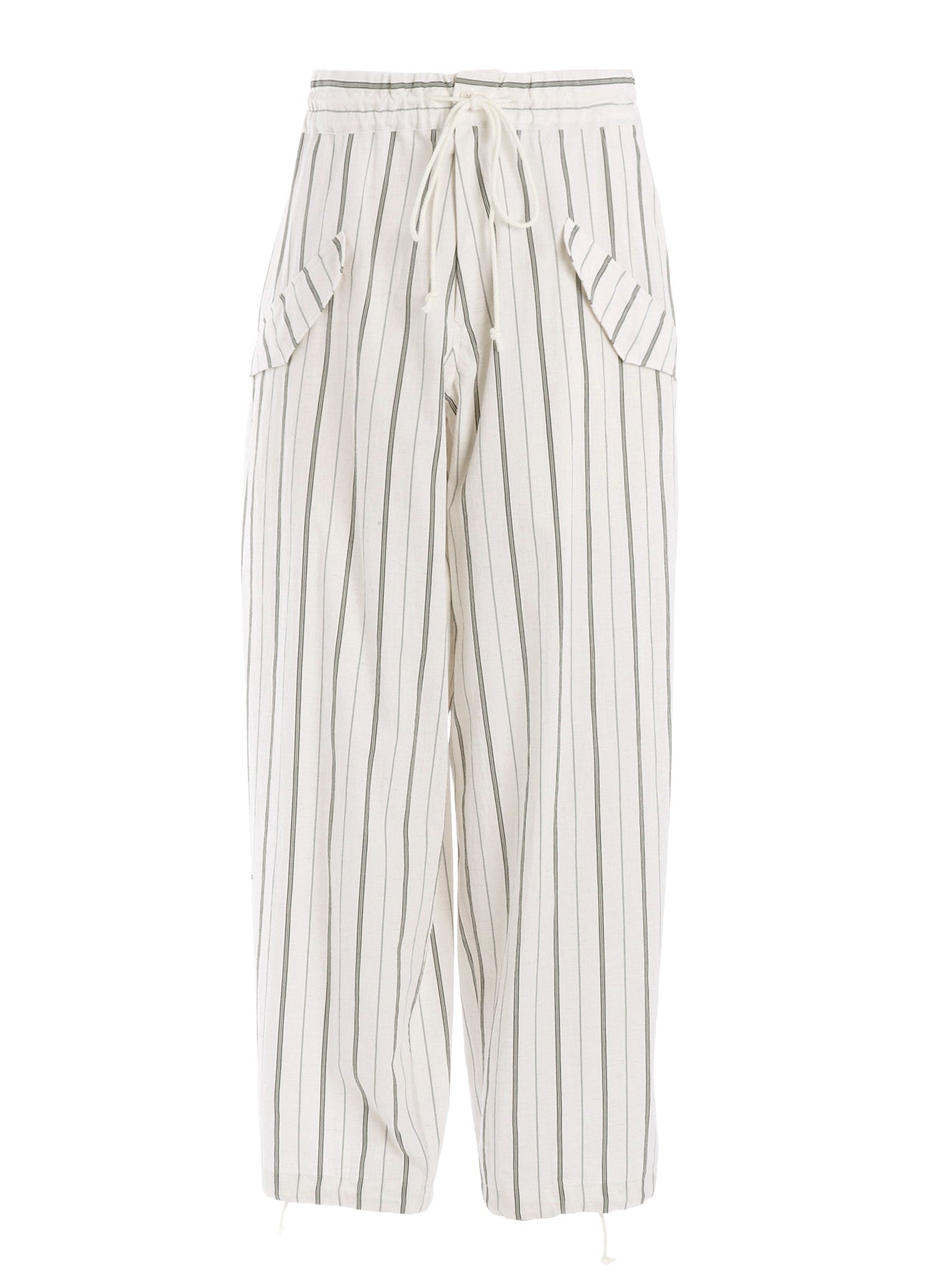 C/LI WASHER STRIPE DRAW STRING PANTS – THE SHOP YOHJI YAMAMOTO