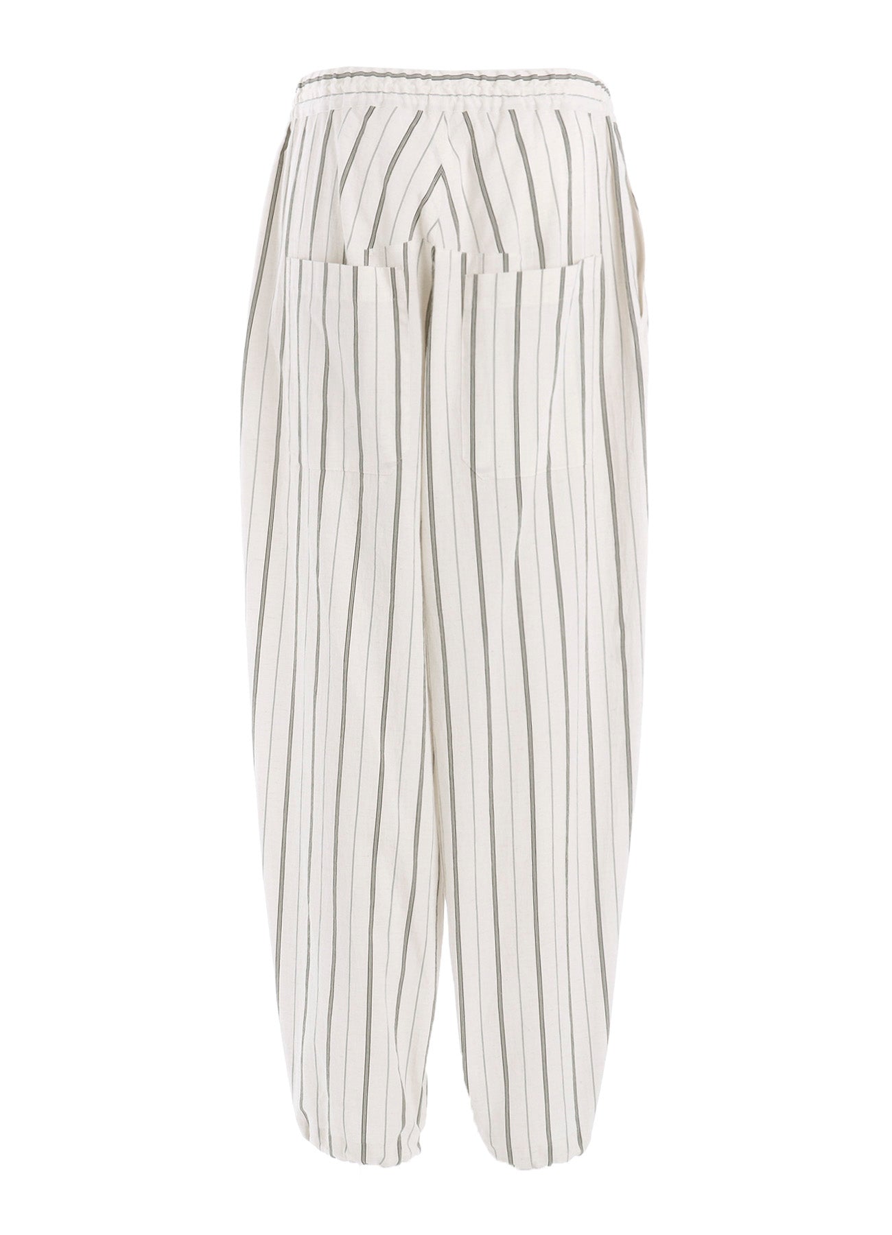 C/LI WASHER STRIPE DRAW STRING PANTS