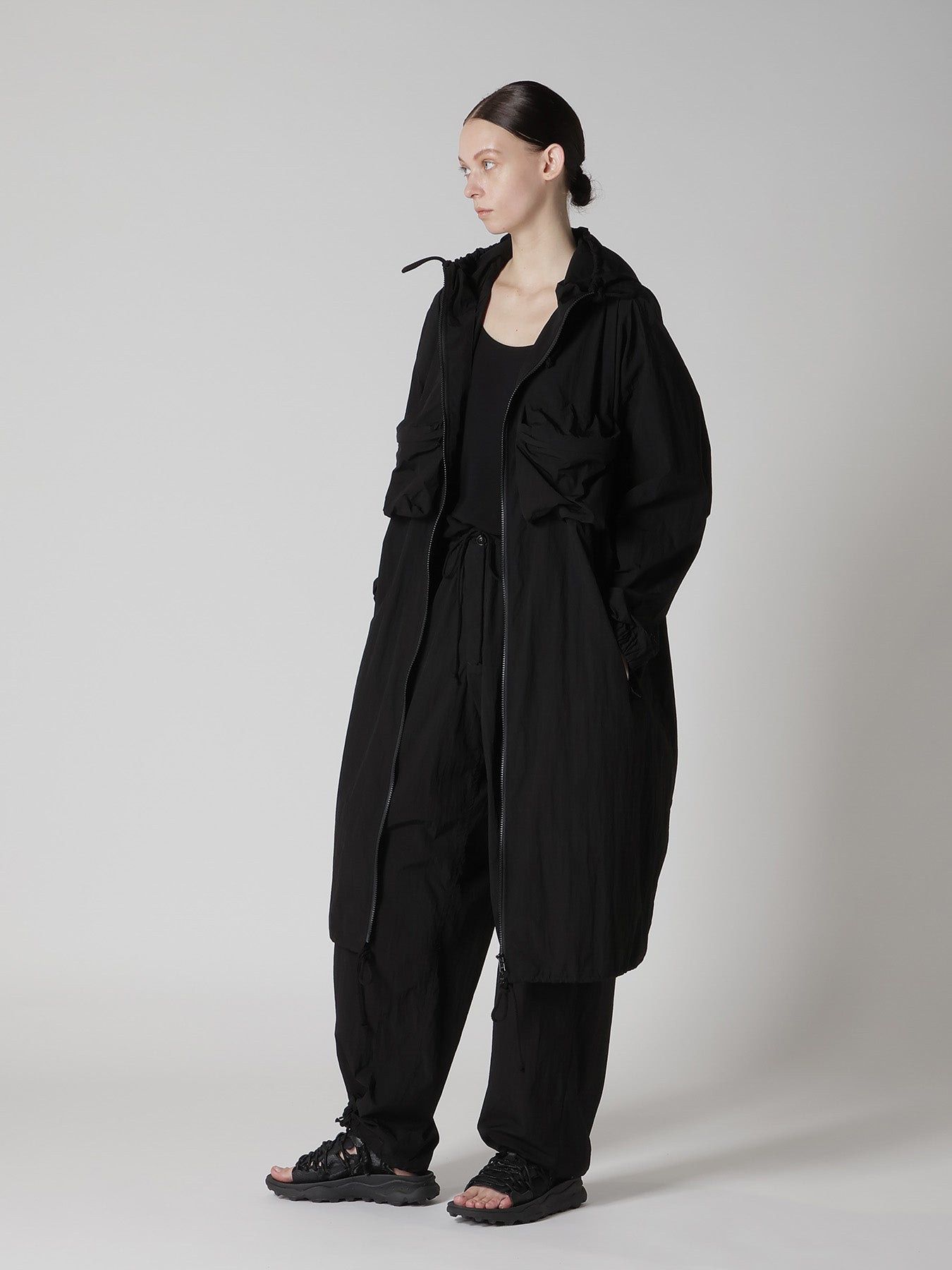 NY/ JET TAFFETA DRAW STRING PANTS