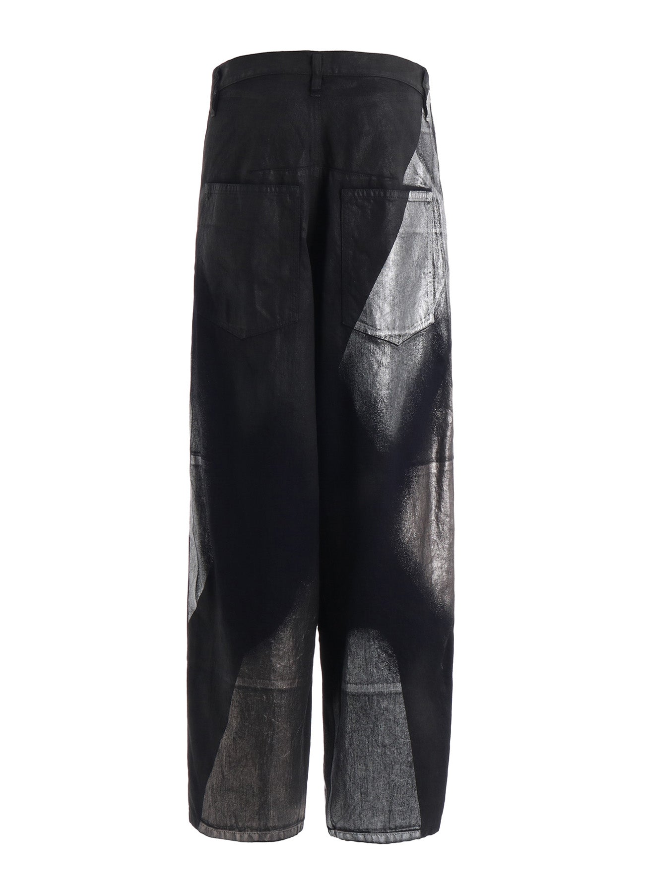 8OZ DENIM FOIL PRINT WORK PANTS – THE SHOP YOHJI YAMAMOTO