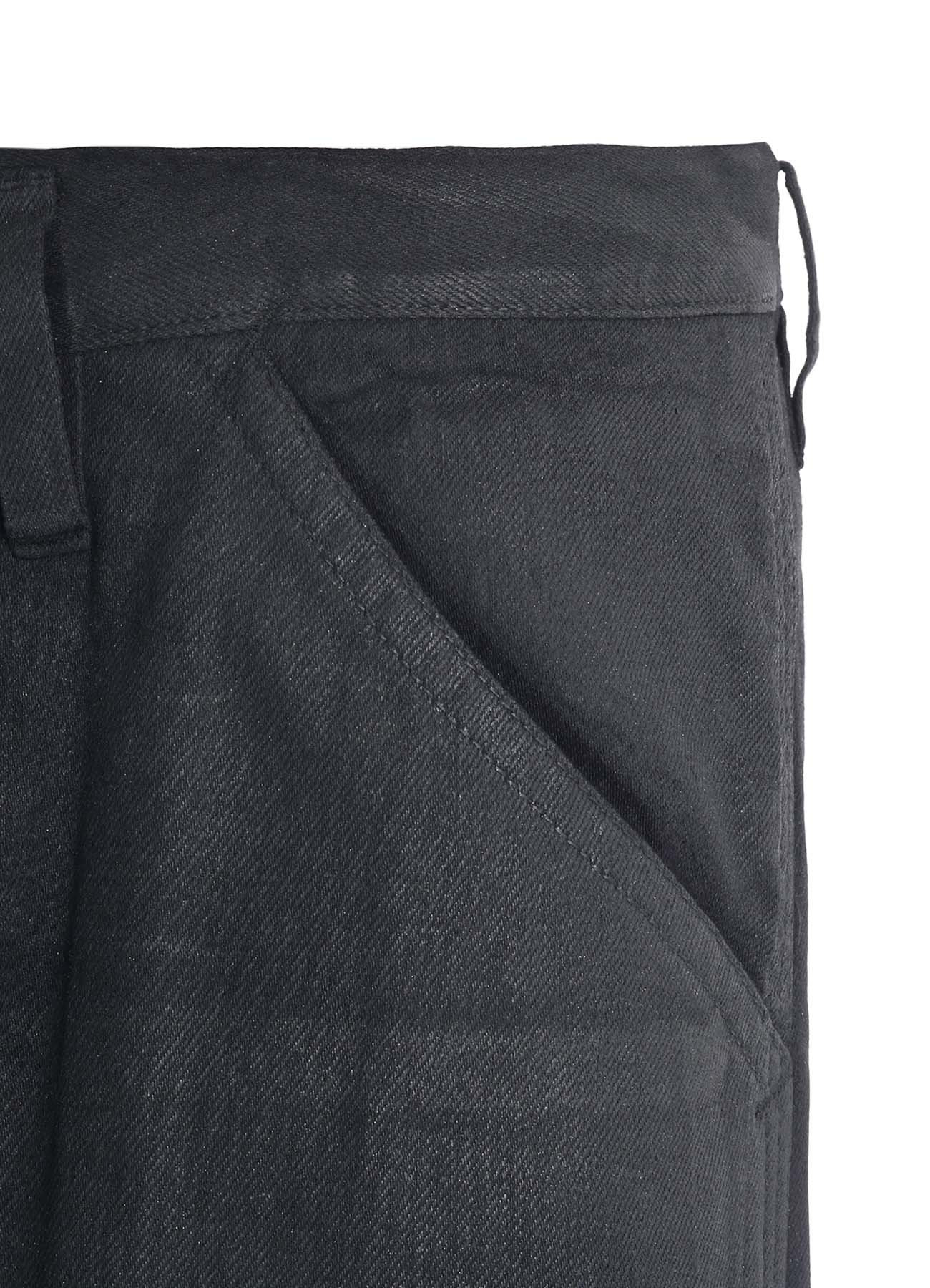 8OZ DENIM FOIL PRINT WORK PANTS