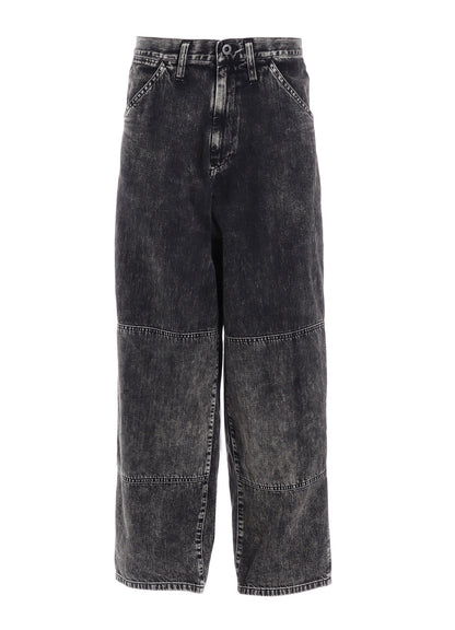 8OZ DENIM CHEMICAL WASH WORK PANTS