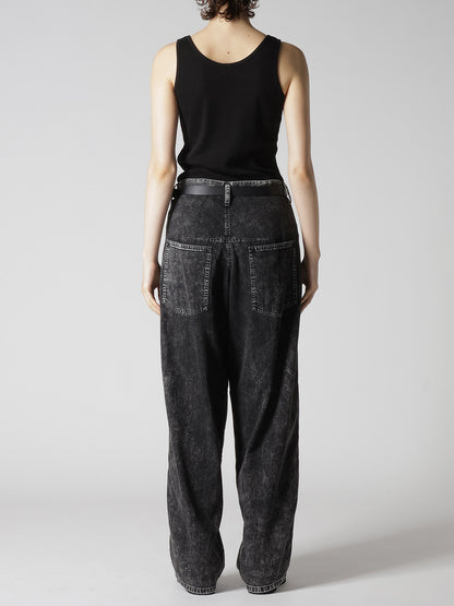 8OZ DENIM CHEMICAL WASH WORK PANTS