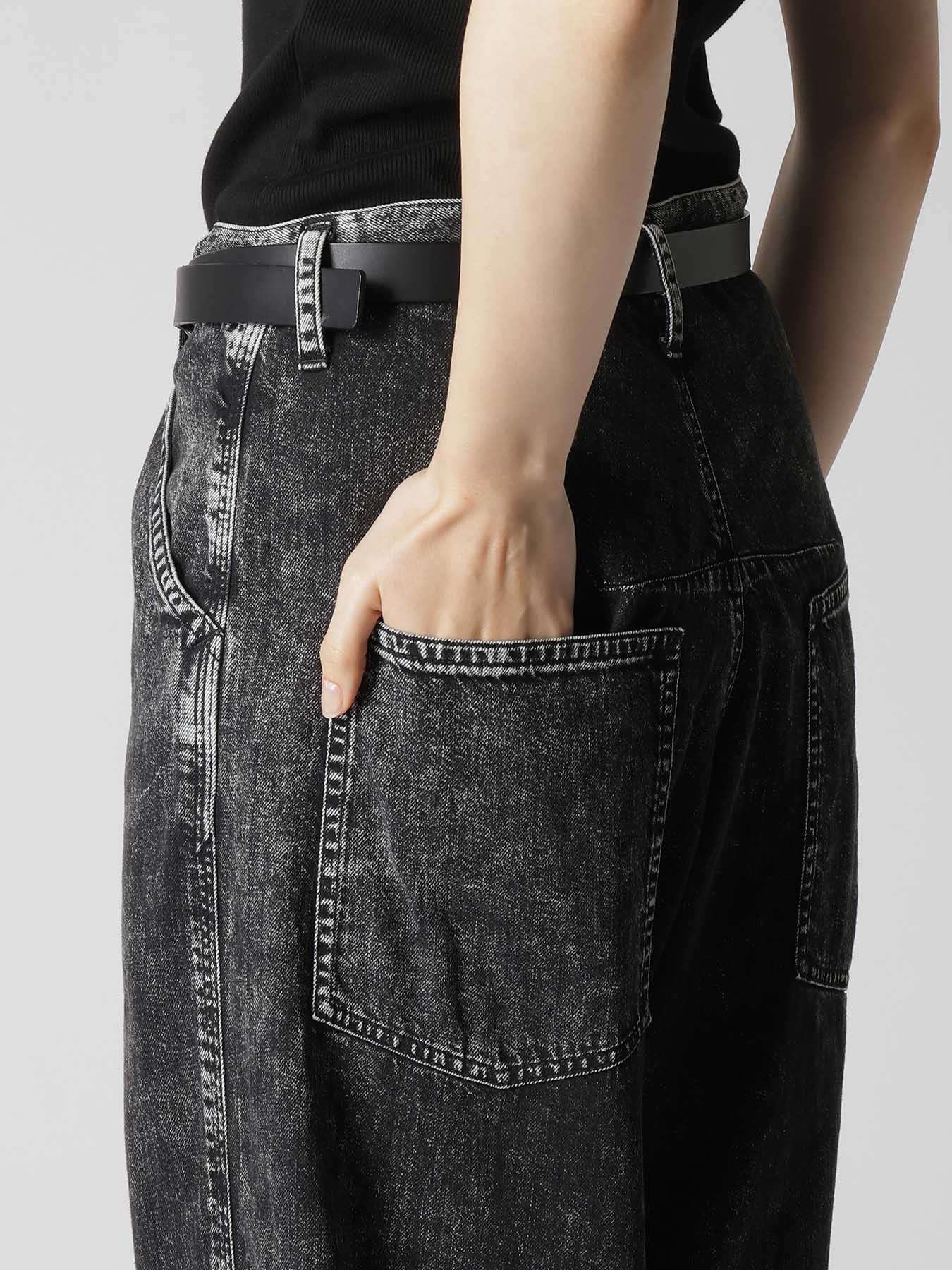 8OZ DENIM CHEMICAL WASH WORK PANTS